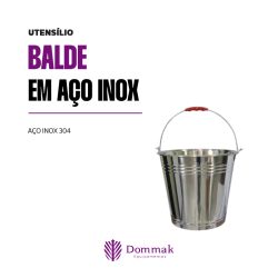Baldes de Aço Inox
