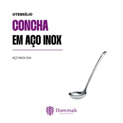 Concha em Aço Inox