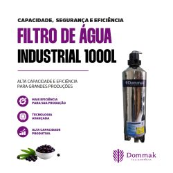 Filtro de Água Industrial 1000L