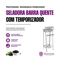 Seladora Barra Quente com Temporizador