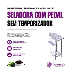 Seladora Com Pedal Sem Temporizador