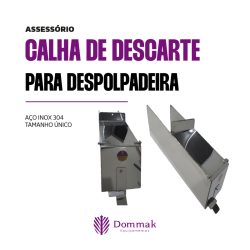 Calha de Descarte para Despolpadeira