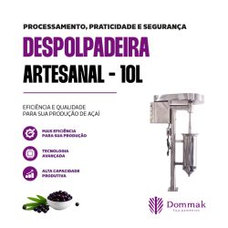 Despolpadeira Artesanal de 10 Litros