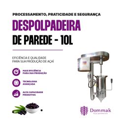 Despolpadeira de Parede 10 Litros