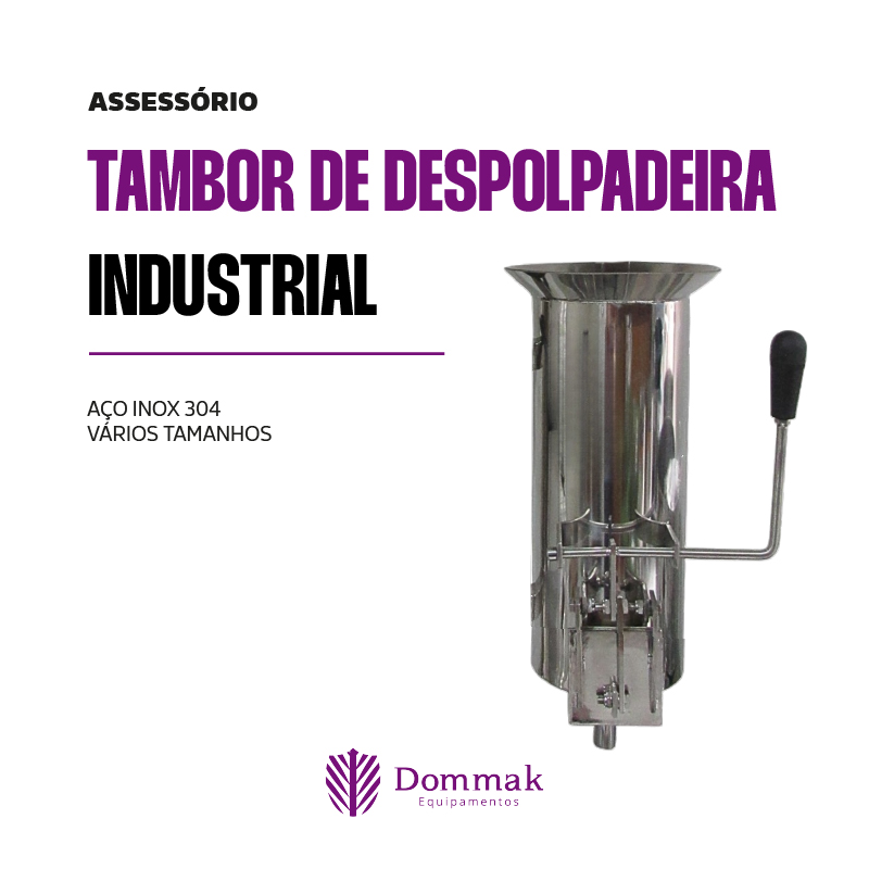 Tambor de Despolpadeira Industrial